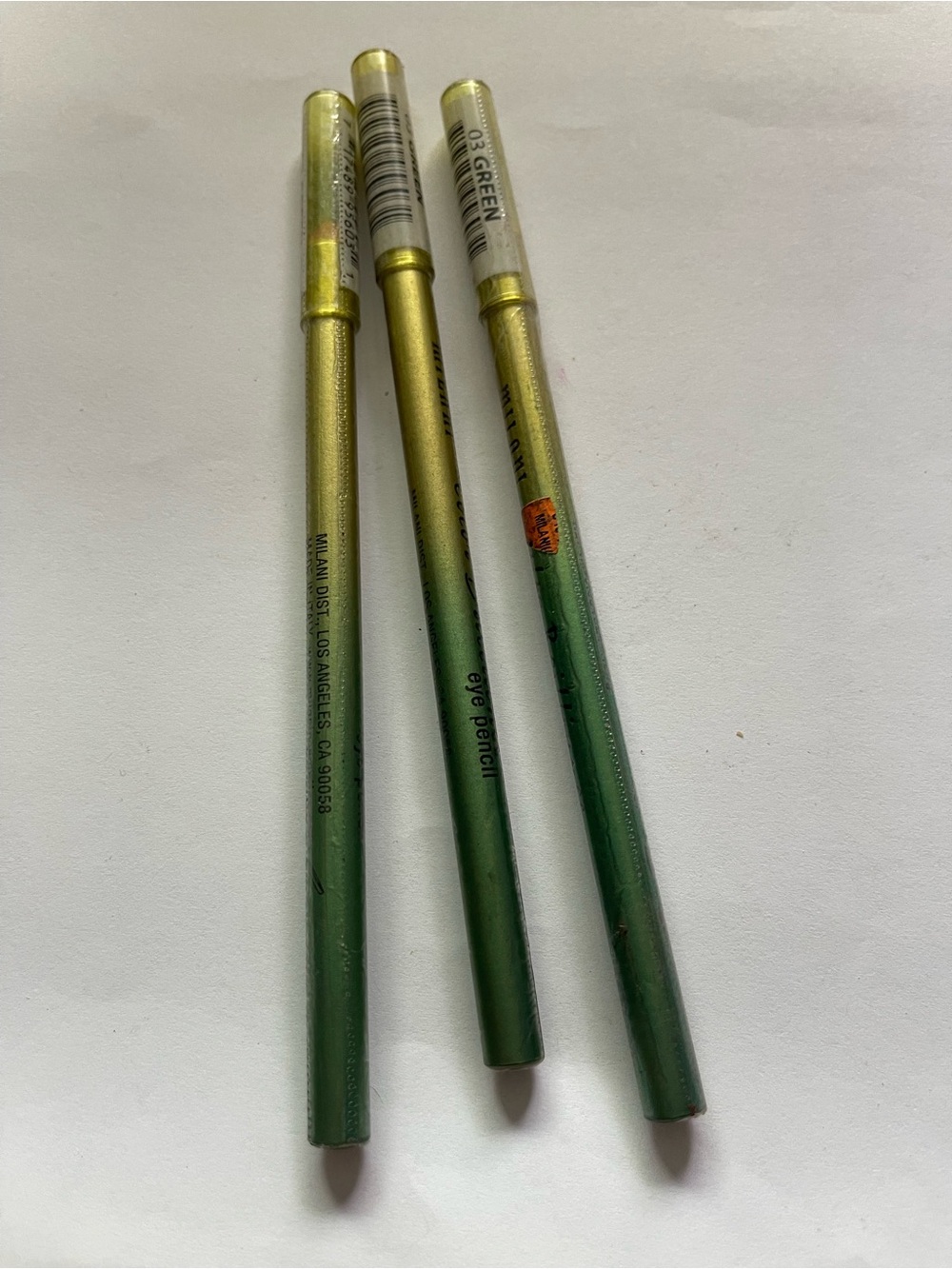 3 Milani Color Brilliance Eye Pencil - 03 GREEN